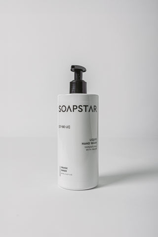 Bundel Natuurlijke Handzeep Cybele -  Sinaasappel Gember 7X 400ML