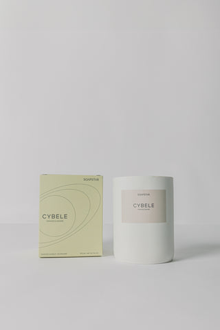Natuurlijke Geurkaars Cybele - Sinaasappel Gember 275GR