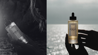 Girl holding multi-purpose dryoil Cybele